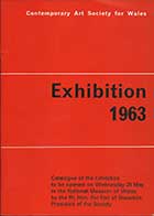 Jeffrey Steele artist exhibition catalogue cover Contemporary Arts for Wales National Museum Cardiff 1964