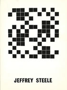 Jeffrey Steele artist exhibition catalogue cover