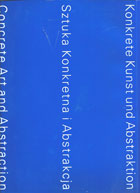 Jeffrey Steele artist exhibition catalogue cover Concrete Art and Abstraction