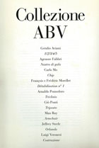 Jeffrey Steele artist exhibition catalogue cover Collezione ABV Salone del Mobile Milan 1991
