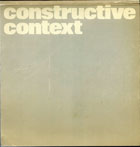 Jeffrey Steele artist exhibition catalogue cover Constructive Context 1978