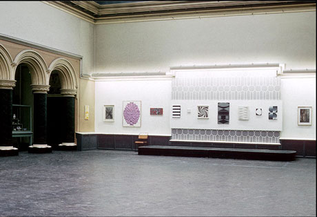Jeffrey Steele artist exhibition with Arthur Giardelli Manchester art college 1964