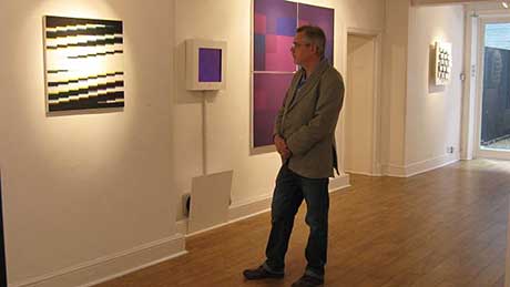 Jeffrey Steele artist automatic art exhibition 2014