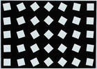 Jeffrey Steele drawing Five Rows of Seven Squares in Cinematic Rotation 1960